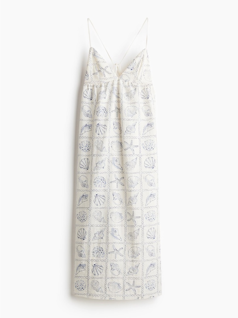 Tie- Detail Maxi Dress